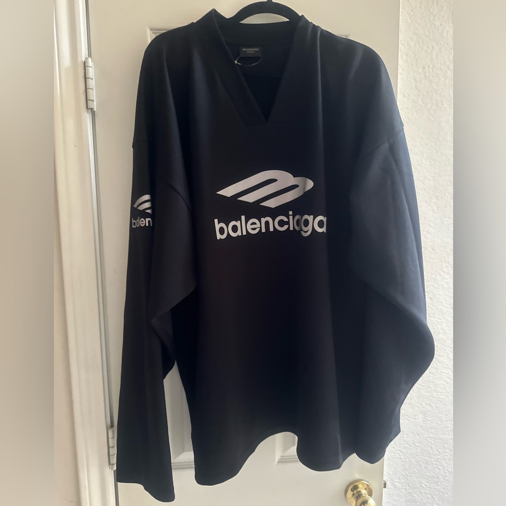 Balenciaga Black Skiwear Top